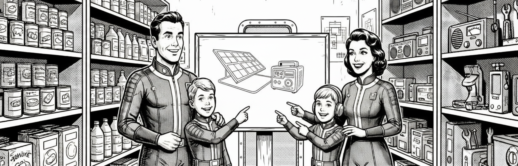 Solar Generatoren fuer den Krisenfall